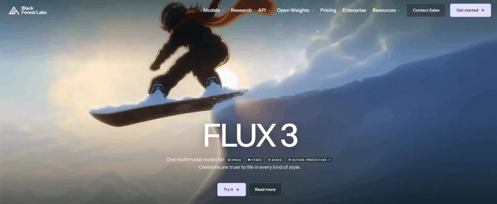 Flux AI web UI